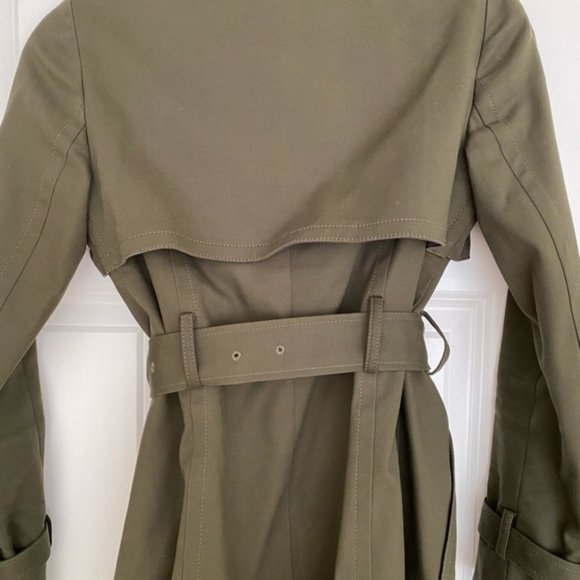 Club Monaco Trench Coat - Size XS - Picture 4 of 6